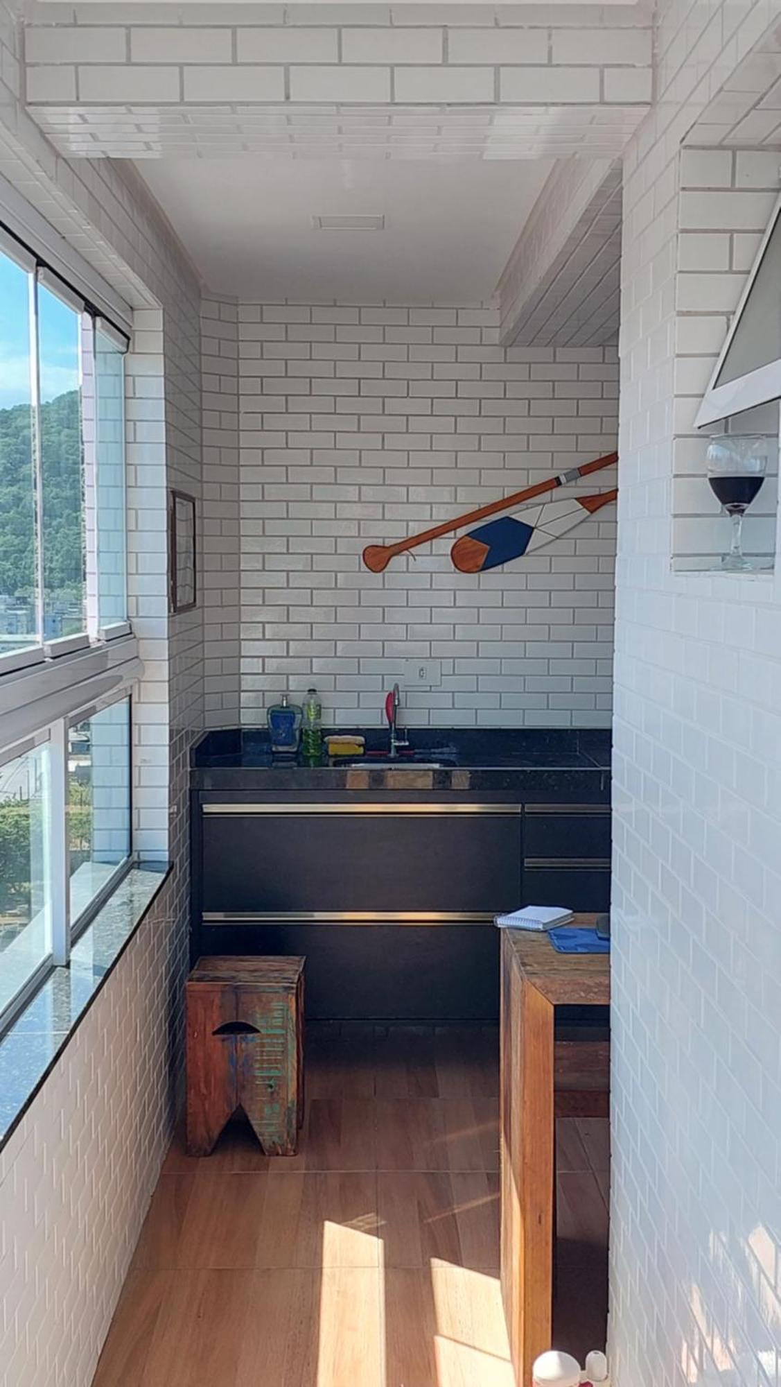 Apartamento Praia Grande -Canto Do Forte Buitenkant foto